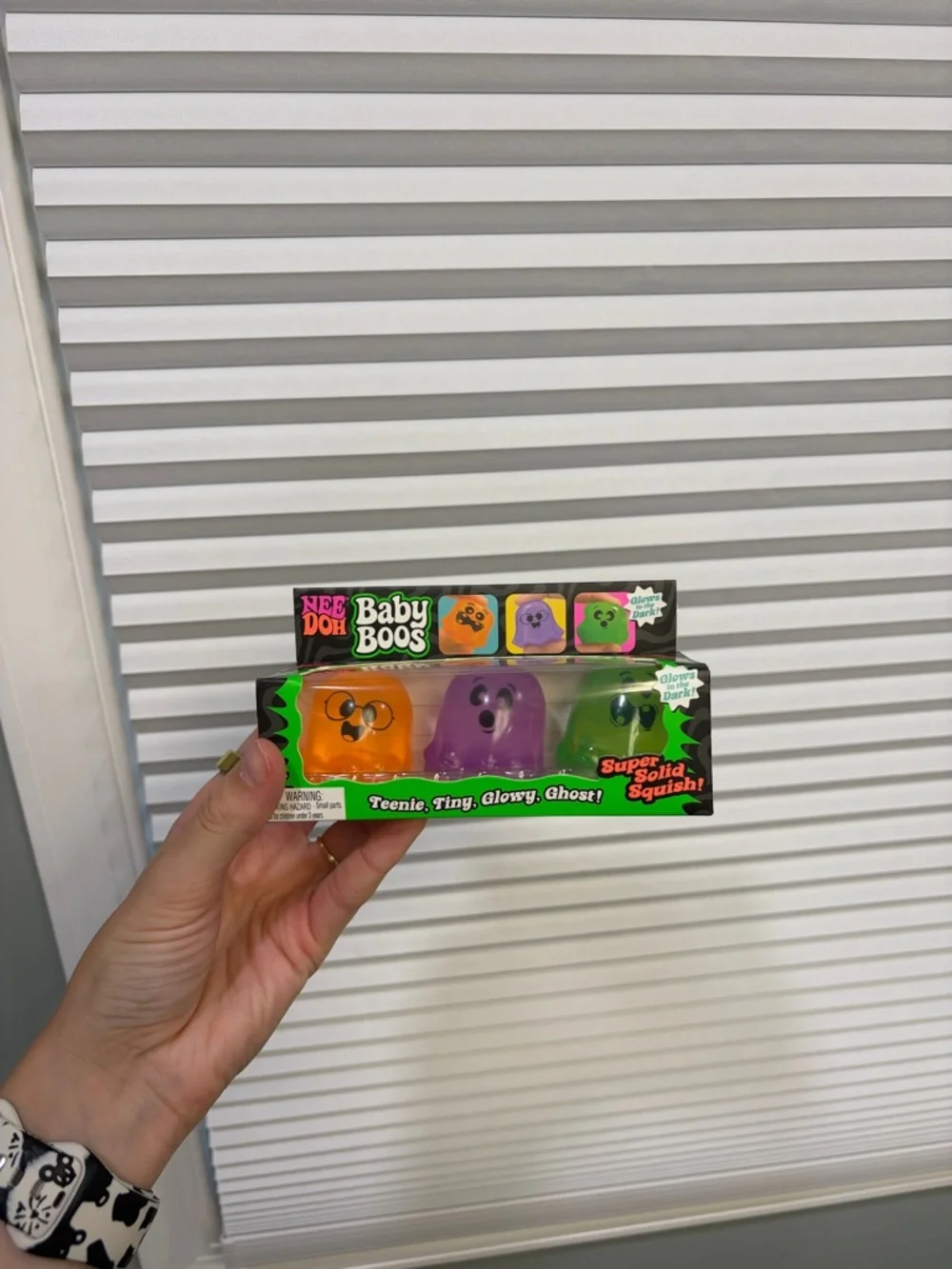 Baby Boos Glow Ghosts - Orange, Purple & Green